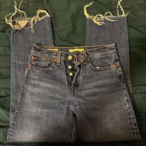 Women's Blue Levi Denim Jeans